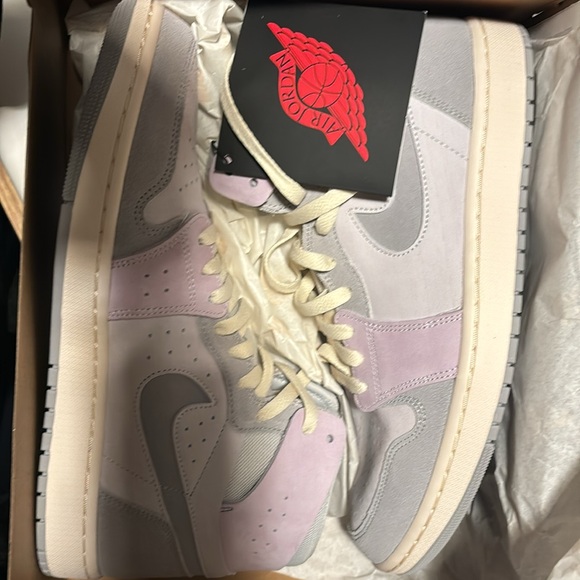 Air 1 zoom cmft barely grape/smoke grey sneaker shoes - Picture 6 of 6